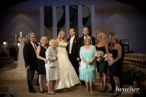His family