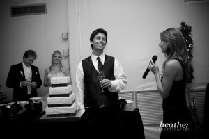 The toasts were touching AND hilarious...some secrets were unfolded.