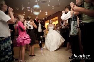 Bubble send-off