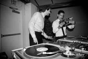 IMG_3676 it wouldn't be Alex's wedding without some turntables.