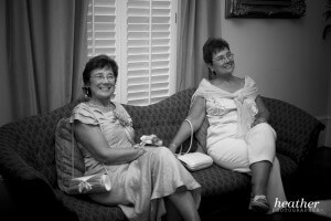 Mom & her twin.