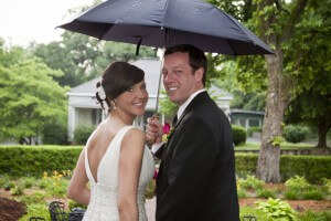 Just a little drizzle...that's good luck!