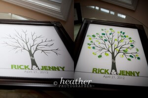 Leaf your name sign in Wedding Photography Georgia