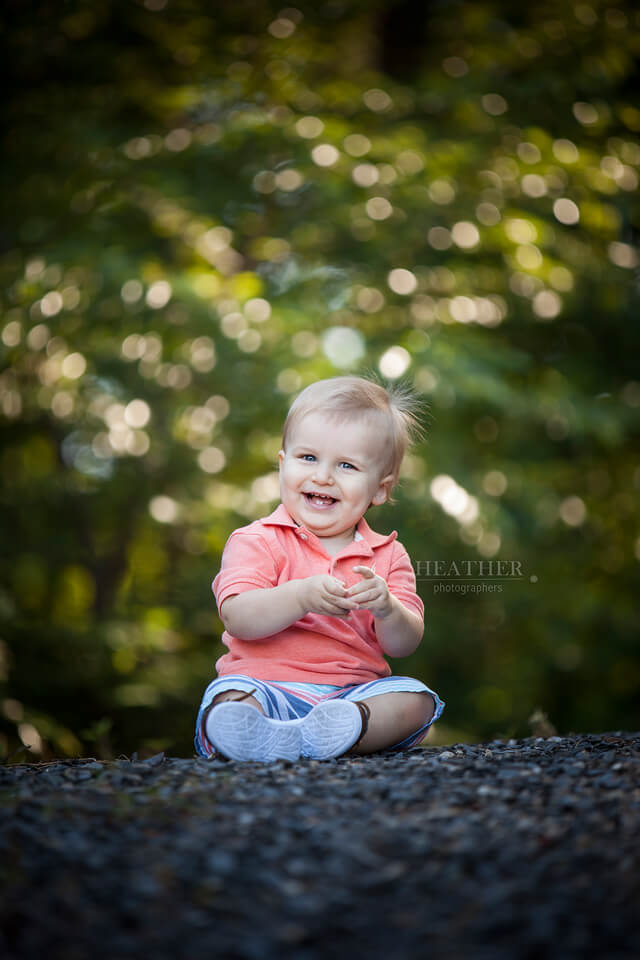 Photo of Toddler on Garden Path