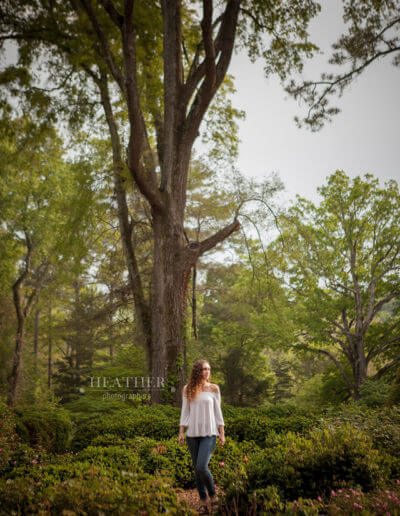 Barnsley Gardens Resort Senior Portraits GA