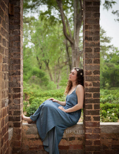 Barnsley Gardens Resort Senior Portraits GA