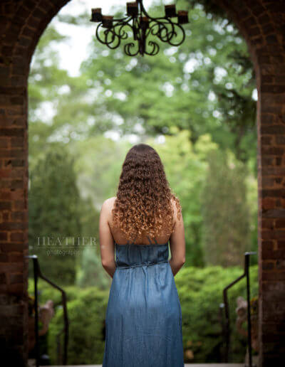 Barnsley Gardens Resort Senior Portraits GA