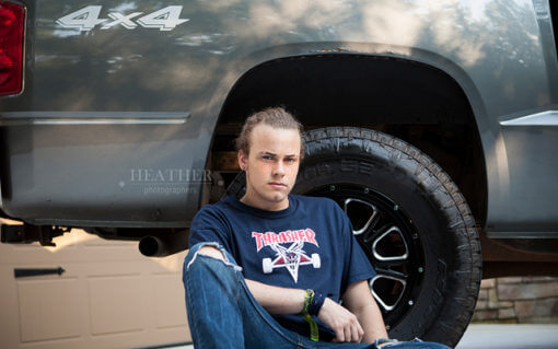 Jesse’s Senior Portrait Session in Waleska, GA