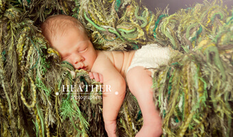 Newborn Hank & His Sisters – Portraits – Canton, GA