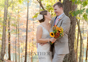 Chelsea + David’s Georgia State Park Wedding in Cartersville, GA – Red Top Mountain