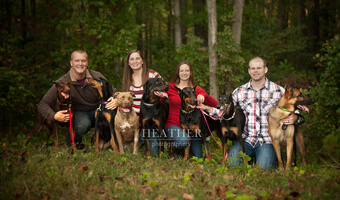 Jaymie & Krista’s Combined Autumn Family & Pet Portrait Sessions – Canton, GA