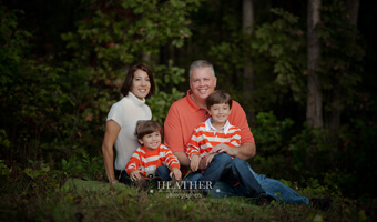 Ashley & Jody’s Autumn Family Portrait Session – Canton, GA